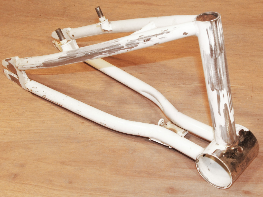 Speedster Electric Scooter - rear triangle